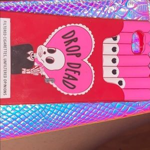 Drop dead cigarette iPhone case